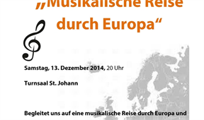 Musikalische Reise durch Europa
